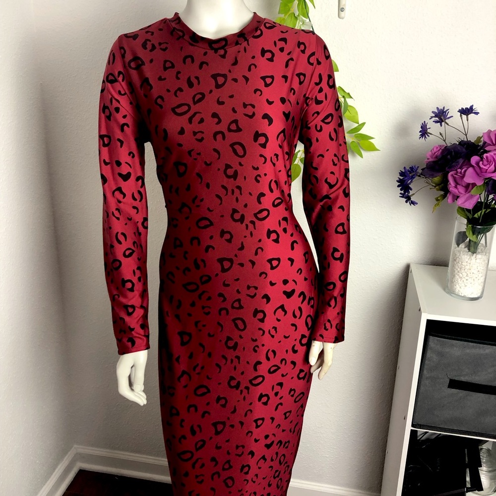 Beautiful Ombré Leopard Dress